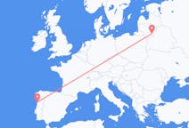 Flights from Porto, Portugal to Vilnius, Lithuania