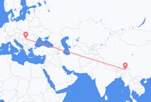 Flyreiser fra Dirbrugarh, India til Timișoara, Romania