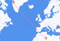 Flights from Djanet to Kangerlussuaq