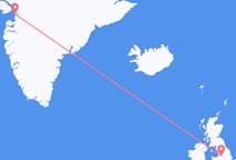 来自英格兰的出发地 曼徹斯特目的地 格陵兰伊卢利萨特的航班