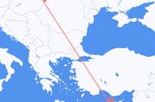 Flyreiser fra Oradea, Romania til Páfos, Kypros