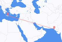 出发地 巴基斯坦卡拉奇目的地 希腊伊拉克利翁的航班