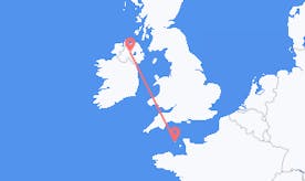 Flights from Northern Ireland to Guernsey
