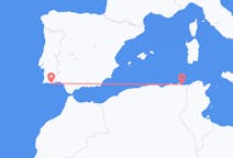 Flyg från Annaba, Algeriet till Faro, Portugal