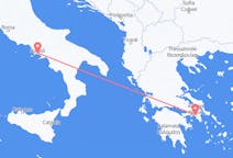 Flyreiser fra Athen, til Napoli