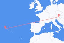 Flights from Flores Island, Portugal to Graz, Austria