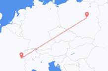 Flyrejser fra Genève til Warszawa