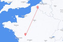 Flyg från Lille, Frankrike till Poitiers, Frankrike