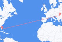 出发地 美国劳德代尔堡目的地 罗马尼亚锡比乌的航班
