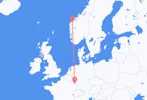 Flights from Volda, Norway to Saarbrücken, Germany