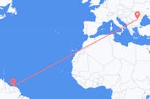 Flyrejser fra Paramaribo til Bukarest