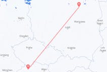 Flights from Szymany, Szczytno County, Poland to Linz, Austria