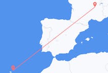 Flights from Lyon, France to Vila Baleira, Portugal