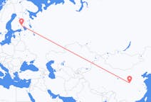 Flyrejser fra Xi'an, Kina til Savonlinna, Finland