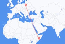Flights from Mogadishu to Lublin