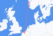 Flyg från Lille, Frankrike till Haugesund, Norge