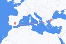 Flyreiser fra Granada, Spania til Edremit, Tyrkia
