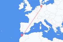 出发地 摩洛哥卡萨布兰卡目的地 德国汉诺威的航班