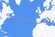 来自美国出发地 普雷斯克艾爾目的地 马耳他瓦莱塔的航班