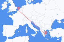 出发地 比利时奥斯坦德目的地 希腊雅典的航班