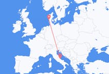 Flights from Pescara, Italy to Esbjerg, Denmark