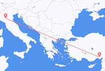 Loty z miasta Adana do miasta Parma