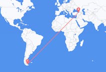 Flights from Río Grande, Argentina to Trabzon, Turkey