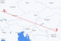 Vluchten van Timișoara, Roemenië naar Stuttgart, Duitsland