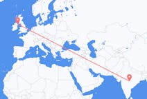 Flights from Nagpur, India to Belfast, Northern Ireland