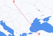 Vols de Łódź, Pologne pour Ankara, Turquie
