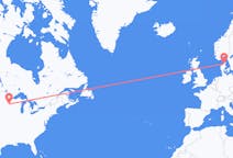 Loty z Minneapolis, Stany Zjednoczone z Aalborg, Dania