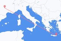 Flights from Aurillac, France to Sitia, Greece