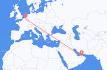 Vluchten van Al Ain, Verenigde Arabische Emiraten naar Brussel, België