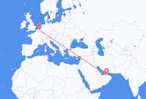 Vluchten van Al Ain, Verenigde Arabische Emiraten naar Brussels Hoofdstedelijk Gewest, België