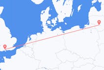 Vols depuis la ville de Kaunas vers la ville de Southampton