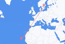 Voli da Praia, Capo Verde to Linköping, Svezia