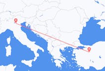 Flyg från Eskişehir till Verona