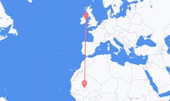 Flyg från Nema, Mauretanien till Dublin, Irland