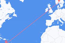 Flights from Willemstad to Oslo