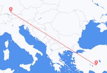 Flights from Konya, Turkey to Memmingen, Germany