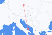 Flyg från Bari, Italien till Prag, Tjeckien