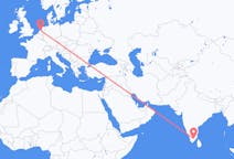 Flyrejser fra Madurai, Indien til Amsterdam, Holland