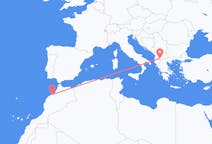 Flyreiser fra Casablanca, til Ohrid