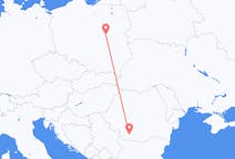 Flights from Warsaw to Craiova