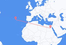 Flights from Sohag, Egypt to Terceira Island, Portugal