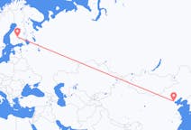 Flights from Tianjin, China to Jyväskylä, Finland