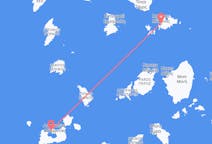 Flights from Plaka to Mykonos
