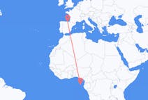 Flyrejser fra São Tomé til Bilbao