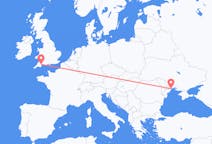 Flights from Odessa, Ukraine to Exeter, the United Kingdom
