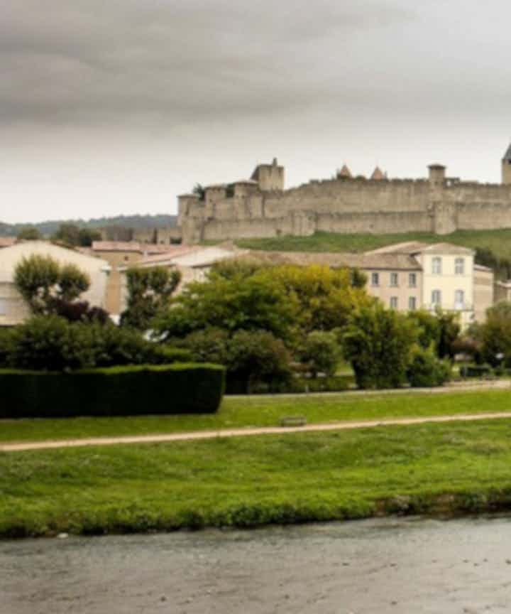Flights from Flores Island, Portugal to Carcassonne, France